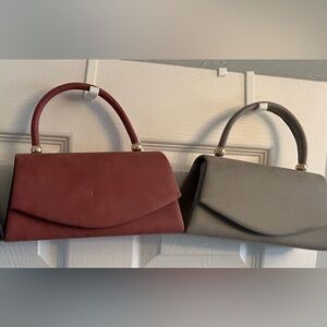 Three Classic Structured Top-Handle Women’s Mini Bags